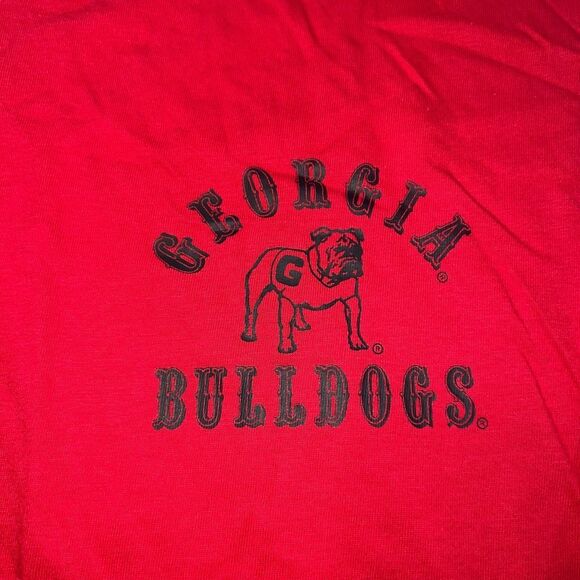 47 Georgia Bulldogs Red Long Sleeve T-Shirt‎ New! - Size Small - Picture 3 of 11